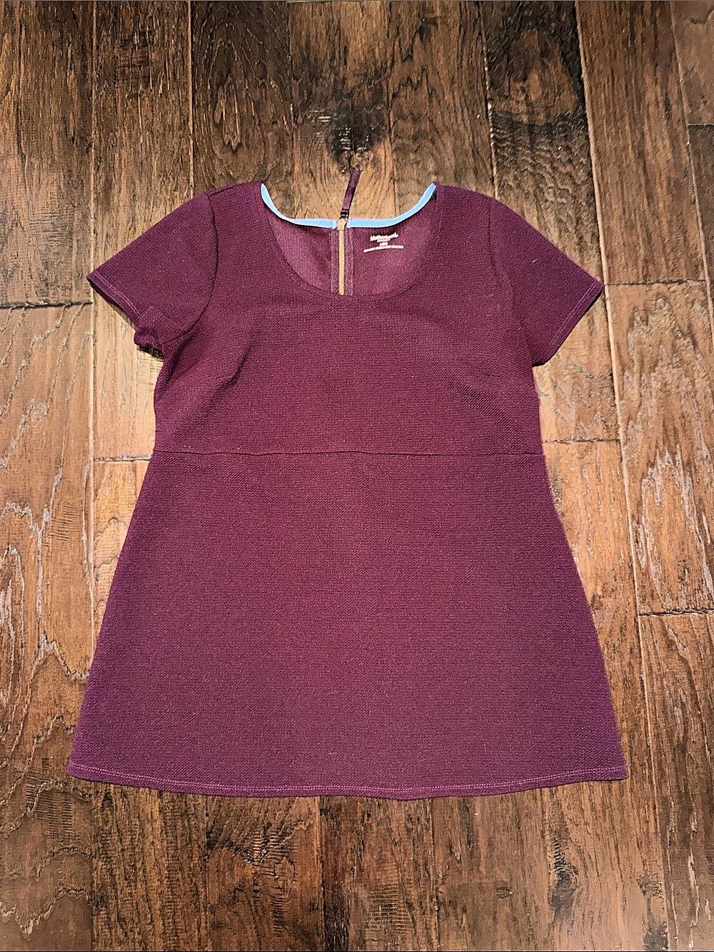 Motherhood Maternity Mini Top in Burgundy